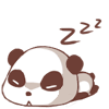 panda sLeep