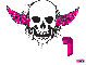 kayleigh pink skull