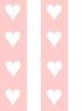 pink and white heart stripes