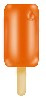 Orange Juicy Ice Lolly 