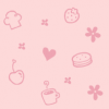 pink kawaii background