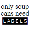 soup cans
