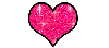 Pink Glitter Heart