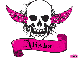 alisha pink skull