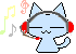 blue cat - music