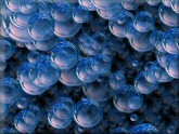 blue bubbles