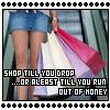 shop till u drop