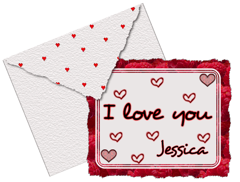 i love you, jessica