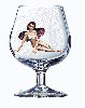Fairy in a glass