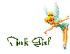 Glitter Tinkerbell for Tink Girl