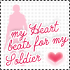 my heart beats for my soldier