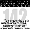 things i will not do at hogwarts