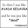 Voldemort Quote