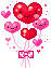 ballons love u