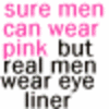 Sure Men can ware pink