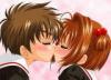 sakura and shaoran finally kiss!