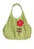 Green Flower Bag
