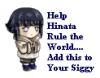 help hinata rule the world!