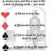 Men are like a deck of cards