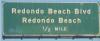 Rodondo Beach Highway Sign