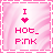 I love hot pink