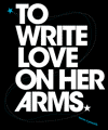 to write love on her arms