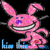 kiss this/happy bunny