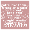gotta love them cowboys