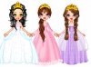 3 pretty princesses