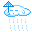 rainy cloud