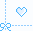 tiny blue heart