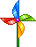 colorful pinwheel