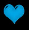 Plain Light Blue Heart