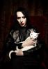 Marilyn Manson and Cat