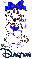 Dalmation with Blue Bow and Name