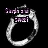 single and sweet with ring