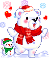 BEAR AND LIL SNOWMAN