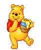 Disney - Pooh Bear Eating Honey