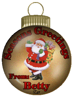 Seasons Greetings from Betty