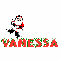 santa skating on Vanessa