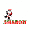 santa skating on Sharon