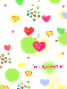 cute kawaii colour hearts