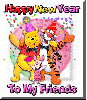 Happy New Year Pooh & Friends