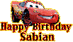 Happy Birthday Sabian