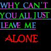 alone is all I ask