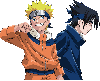 Naruto & Sasuke pose!