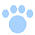 dog footprint