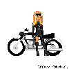 Biker girl by Dawn-Marie