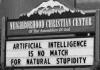 Artificial Intelligence Vs. Natural Stupidity
