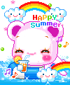 cute kawaii teddy bear sayclub happy summer